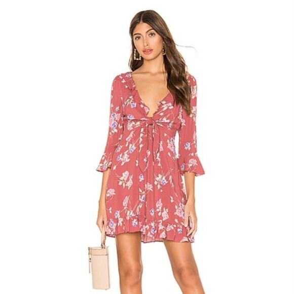Auguste X Revolve Rosa Rumba Floral Mini Dress - Picture 1 of 9